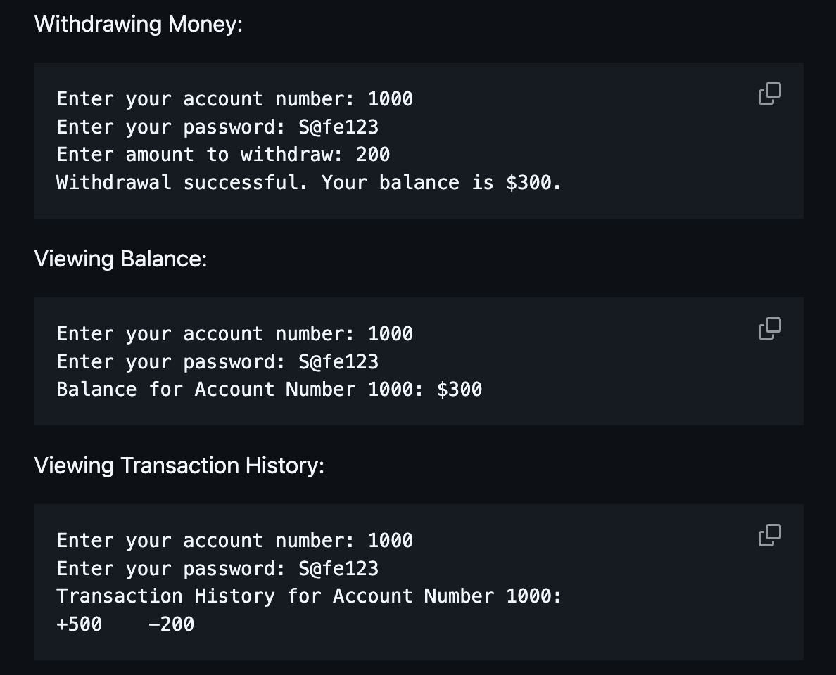 Bank Management System